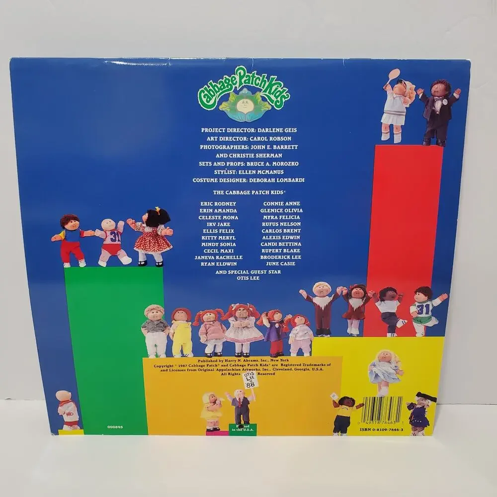 Vtg 1988 Cabbage patch Kids Wall Calendar UNUSED New Old Stock
